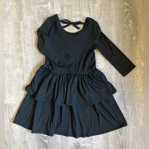 NEW Black Tiered Dress